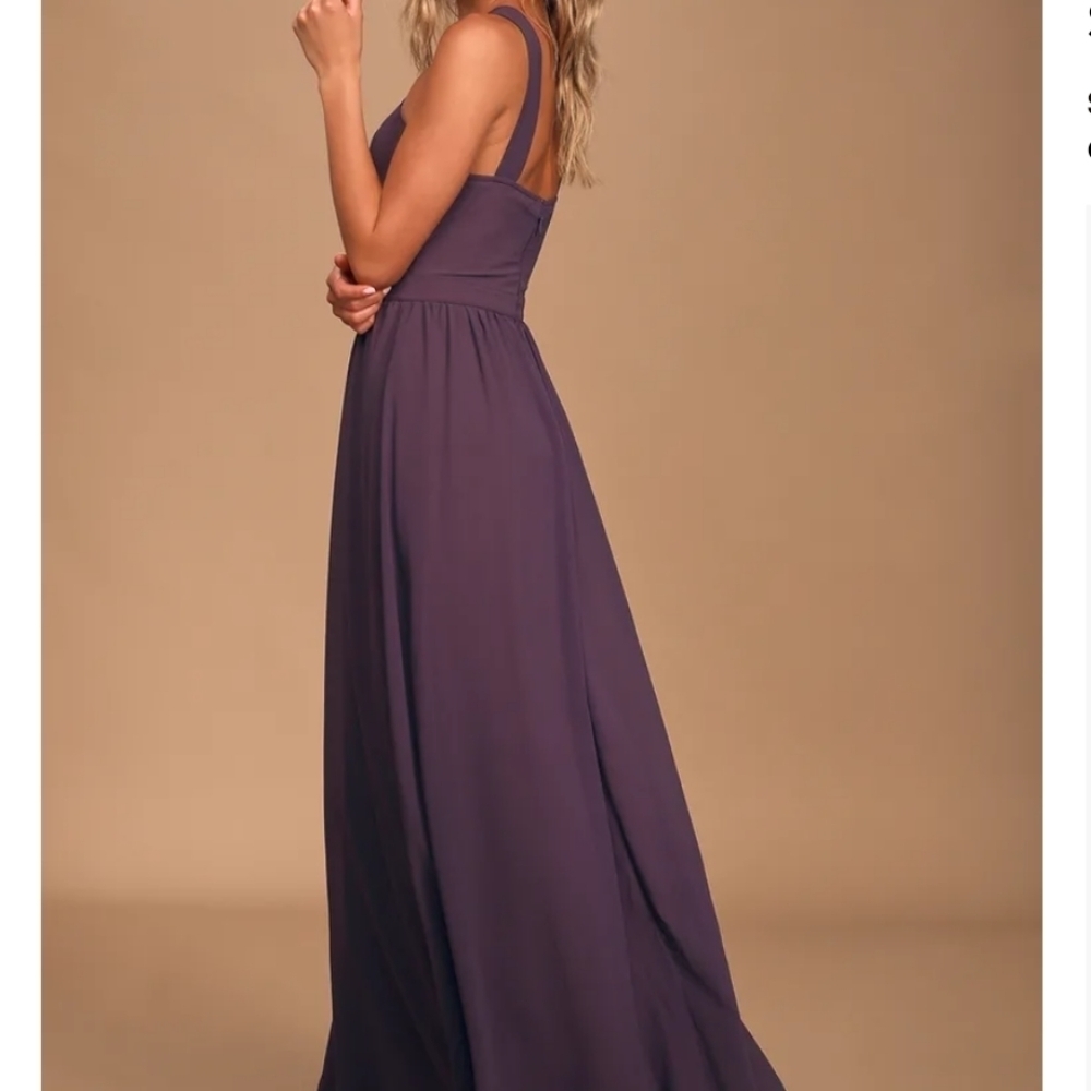 Lulu's Purple Maxi Dress - Picture 13 of 13